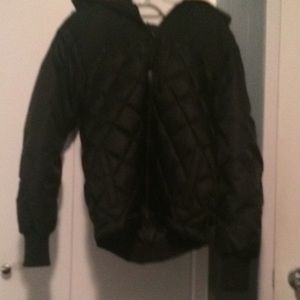 Canada goose down filled bomber jacket